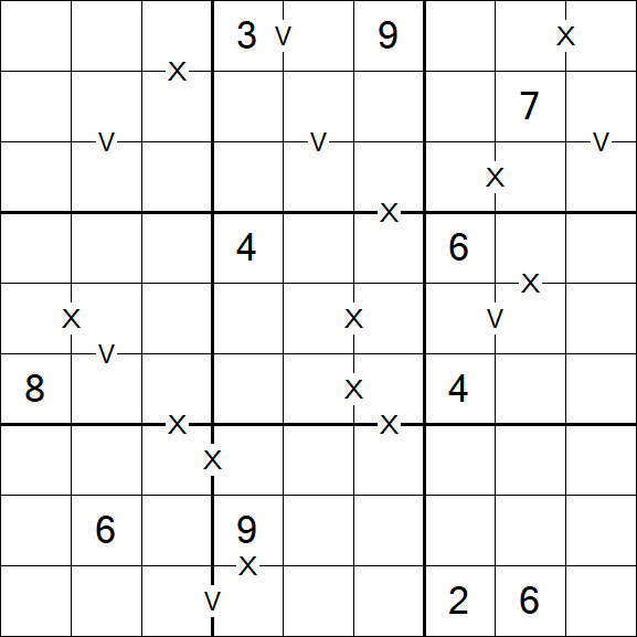 Sudoku XV - Difficile