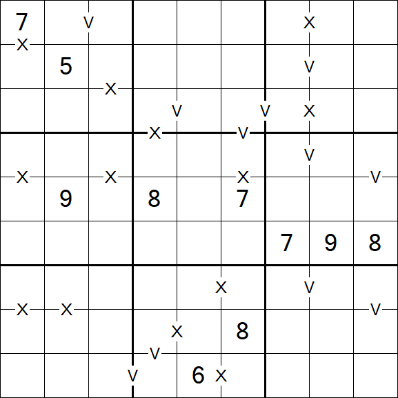 Sudoku XV - Difficile