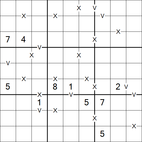 Sudoku XV - Difficile