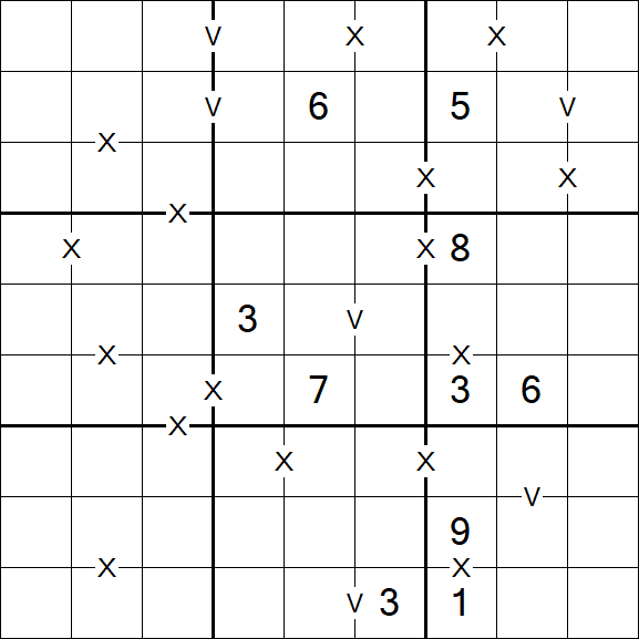 Sudoku XV - Difficile