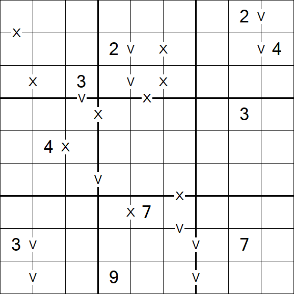 Sudoku XV - Difficile