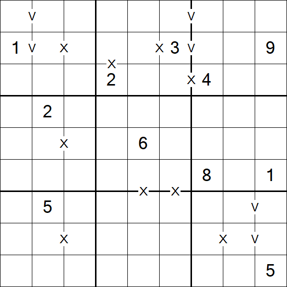 Sudoku XV - Difficile
