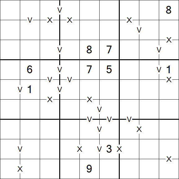 Sudoku XV - Difficile