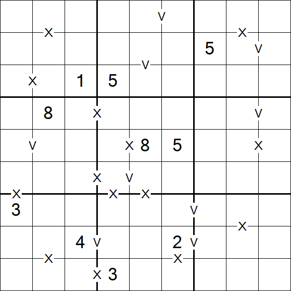 Sudoku XV - Difficile