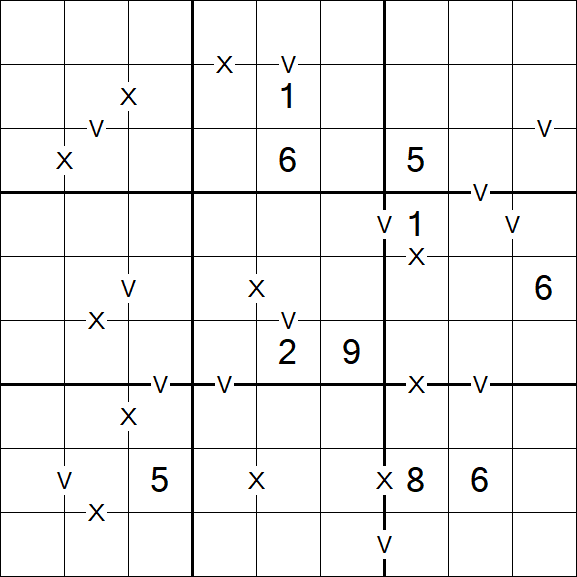 Sudoku XV - Difficile