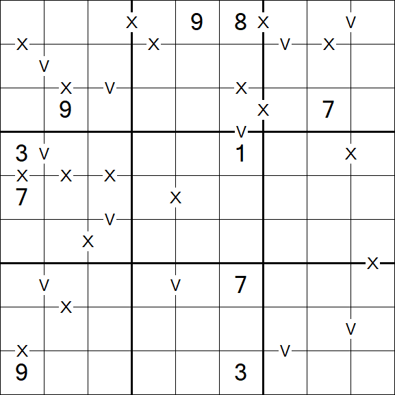 Sudoku XV - Difficile