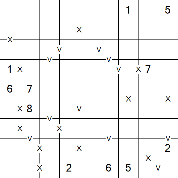 Sudoku XV - Difficile