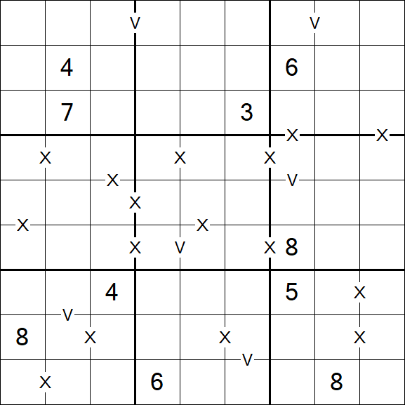 Sudoku XV - Difficile
