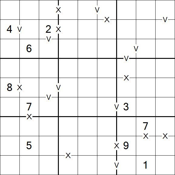 Sudoku XV - Difficile