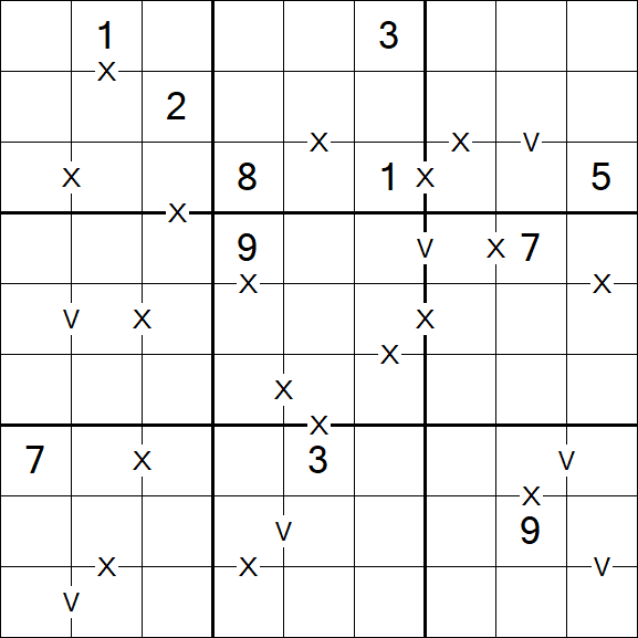 Sudoku XV - Difficile