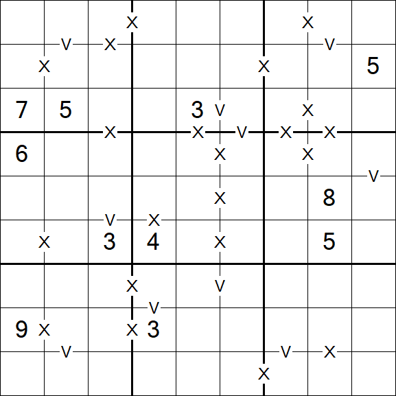 Sudoku XV - Difficile