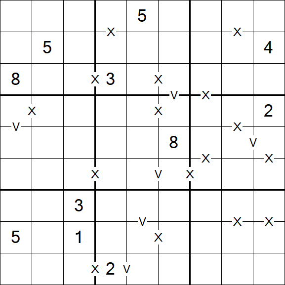 Sudoku XV - Difficile