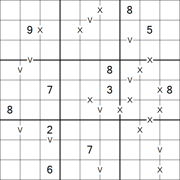 Sudoku XV - Difficile
