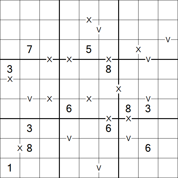 Sudoku XV - Schwierig