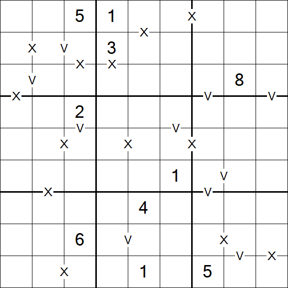 Sudoku XV - Schwierig