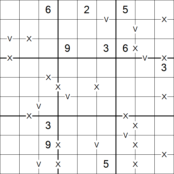 Sudoku XV - Schwierig