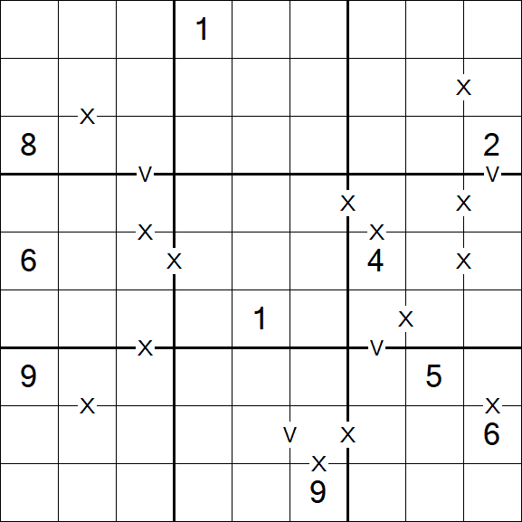 Sudoku XV - Schwierig