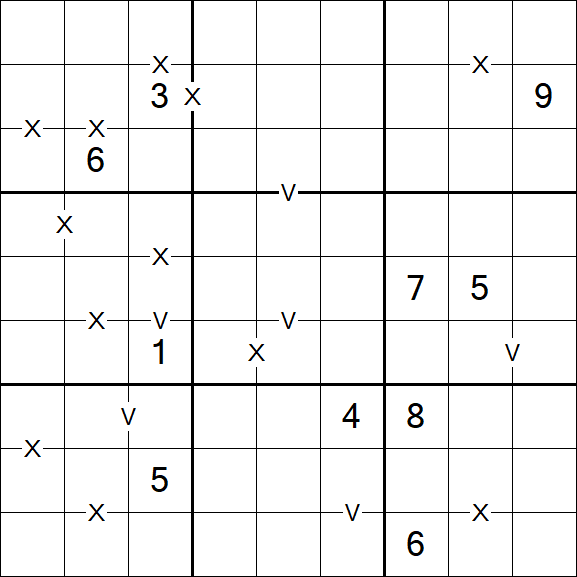 Sudoku XV - Schwierig