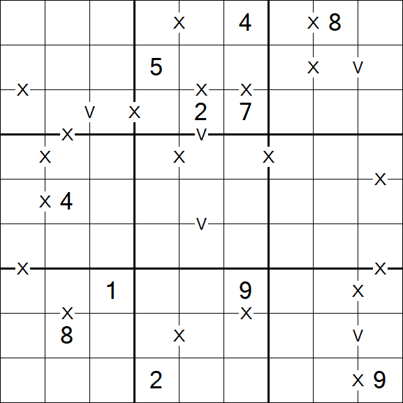 Sudoku XV - Difficile