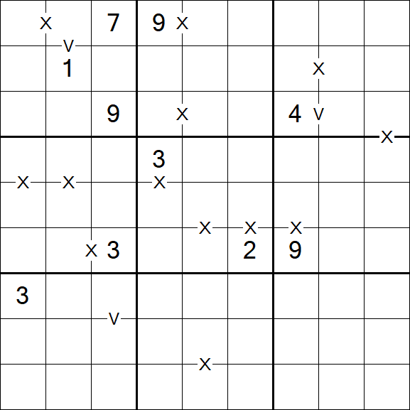 Sudoku XV - Difficile