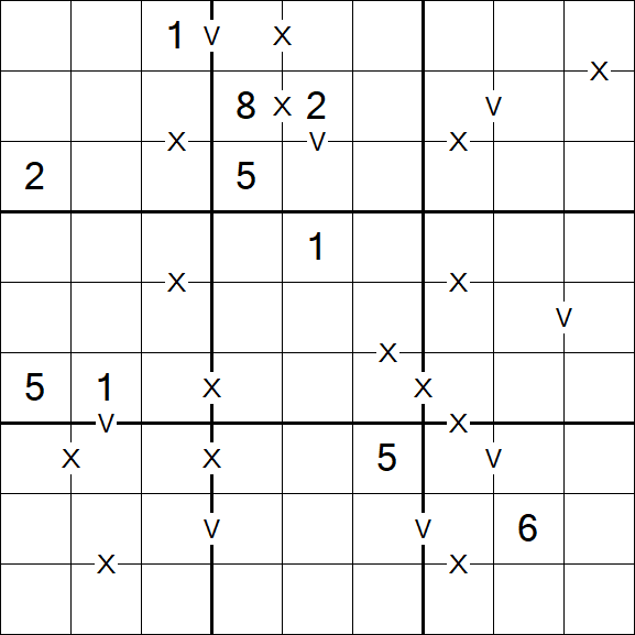 Sudoku XV - Difficile