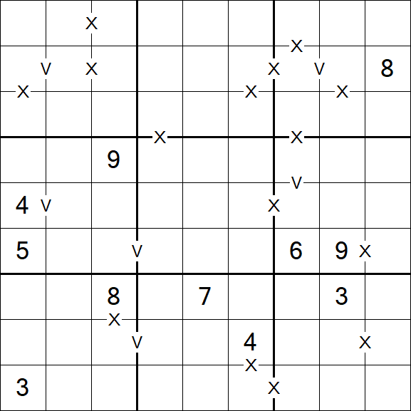 Sudoku XV - Difficile