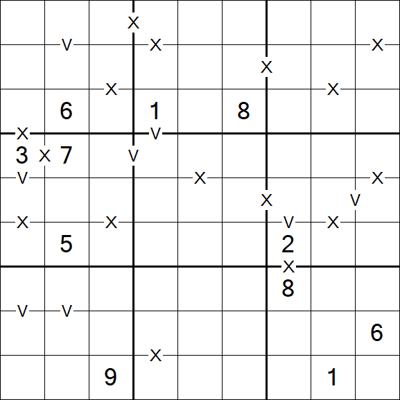 Sudoku XV - Difficile