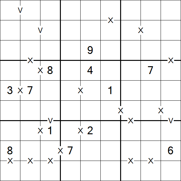 Sudoku XV - Difficile