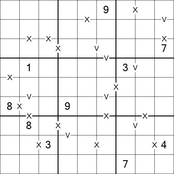 Sudoku XV - Difficile