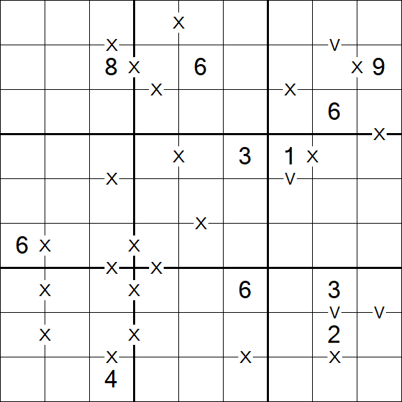 Sudoku XV - Schwierig