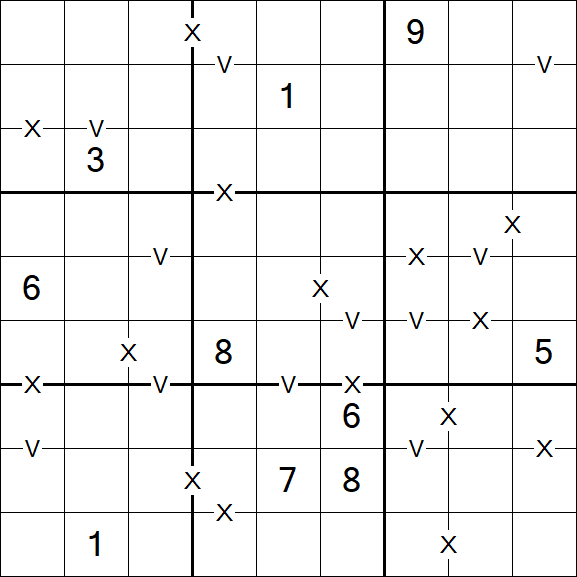 Sudoku XV - Difficile