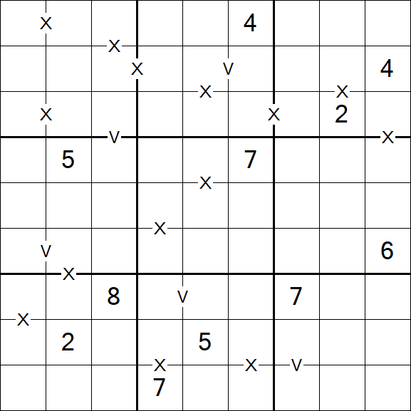 Sudoku XV - Schwierig