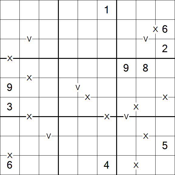 Sudoku XV - Difficile