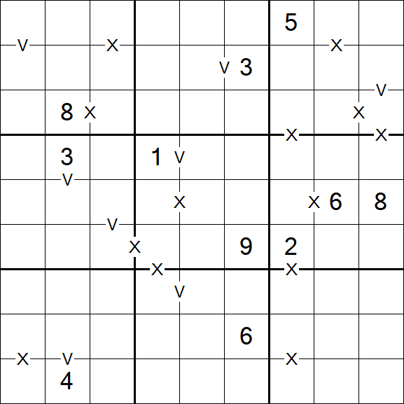Sudoku XV - Difficile