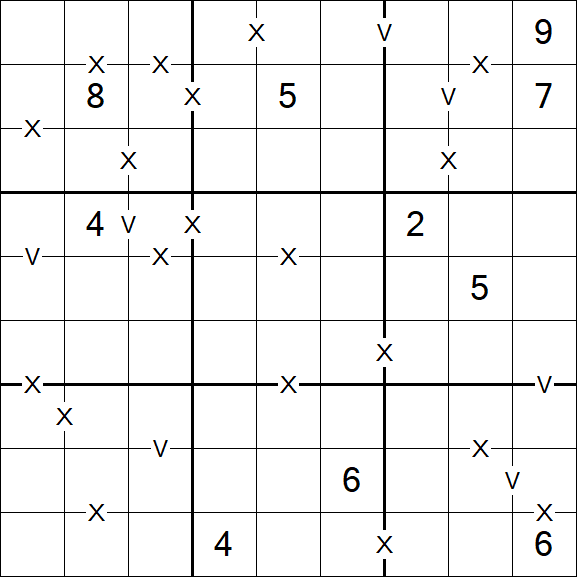 Sudoku XV - Difficile