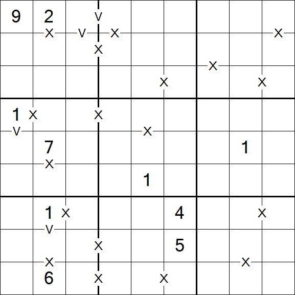 Sudoku XV - Difficile
