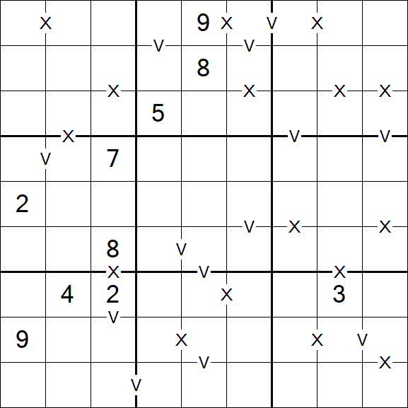 Sudoku XV - Difficile