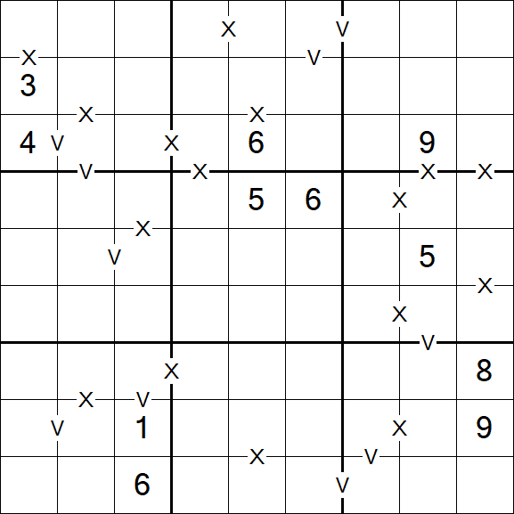Sudoku XV - Difficile
