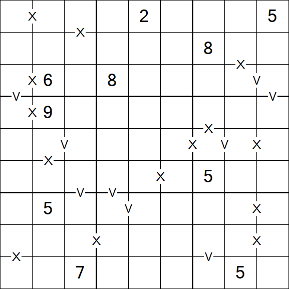 Sudoku XV - Difficile