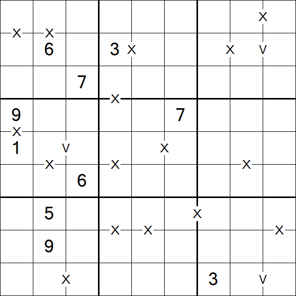 Sudoku XV - Difficile