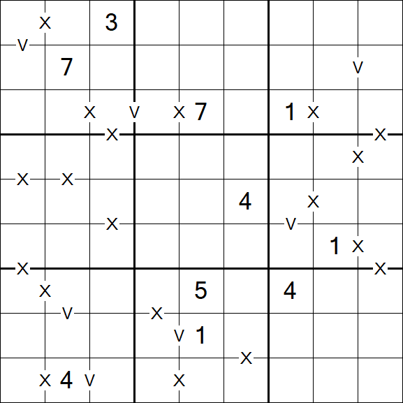 Sudoku XV - Difficile