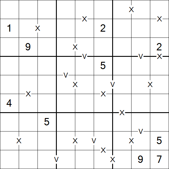 Sudoku XV - Difficile
