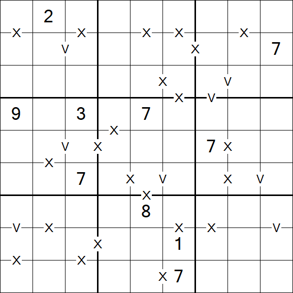 Sudoku XV - Difficile