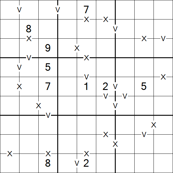 Sudoku XV - Difficile