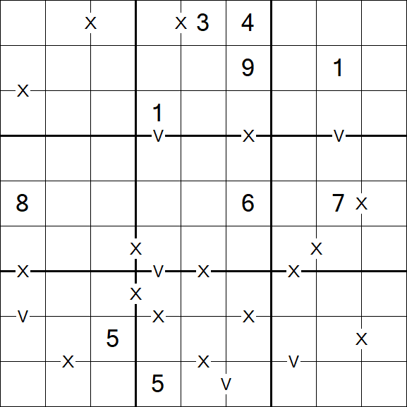 Sudoku XV - Difficile