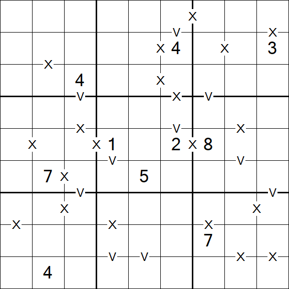 Sudoku XV - Difficile