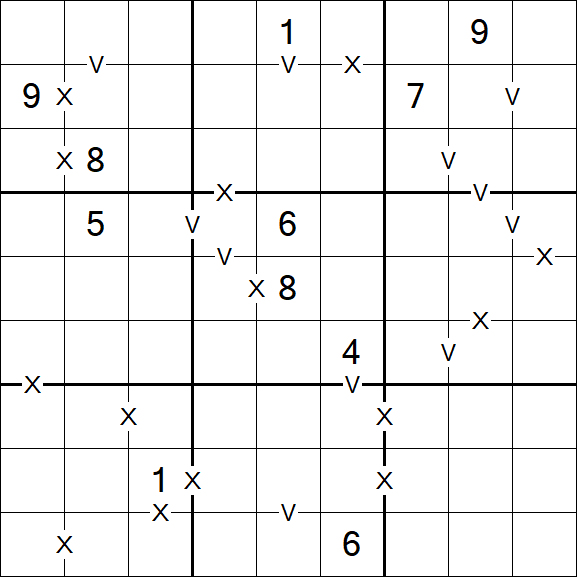 Sudoku XV - Difficile