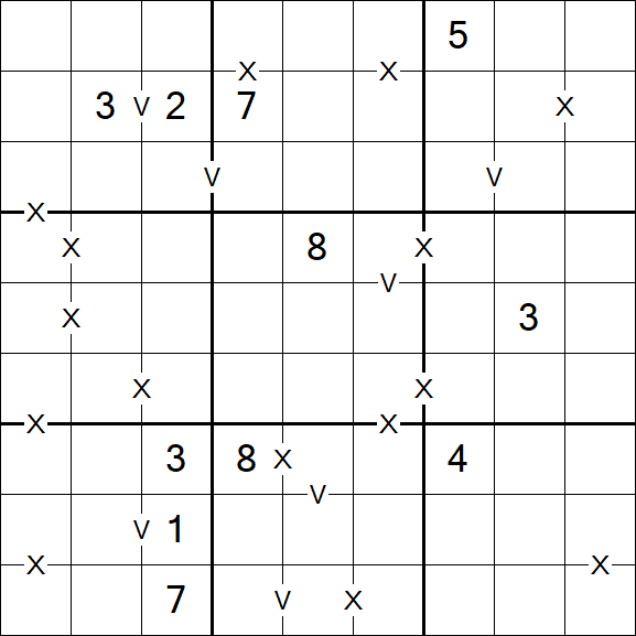 Sudoku XV - Difficile