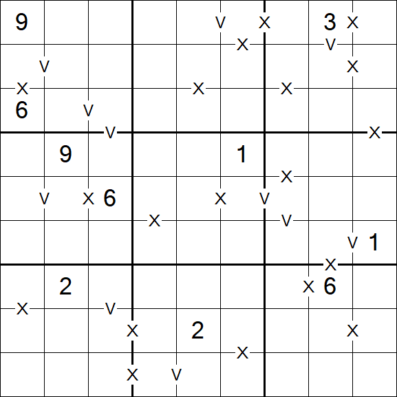 Sudoku XV - Difficile