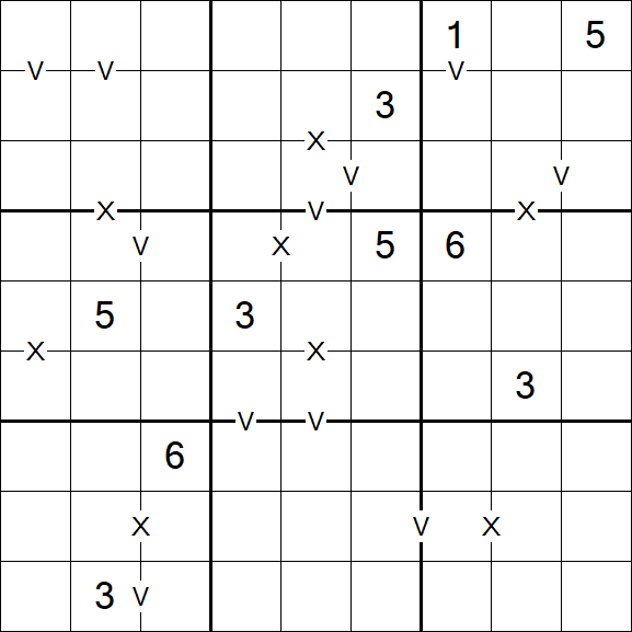 Sudoku XV - Difficile